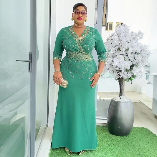 Robe grande taille pour femmes africaines