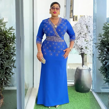 Robe grande taille pour femmes africaines