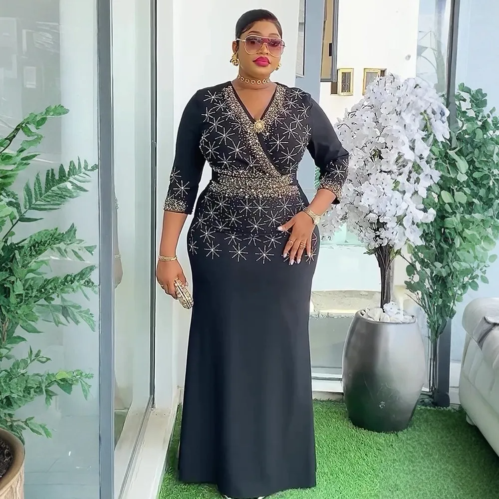 Robe grande taille pour femmes africaines
